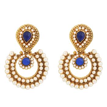 Blue earrings 1