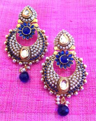 Blue earrings 2