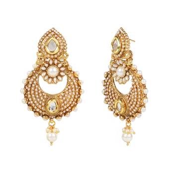 White earrings 3