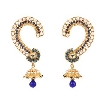 Blue jhumkas 1
