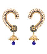 Blue jhumkas