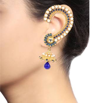 Blue jhumkas 2
