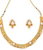 Golden necklace-sets
