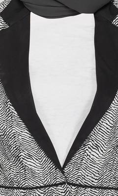 Salt and Pepper Jacket Coat By Ruqsar 4