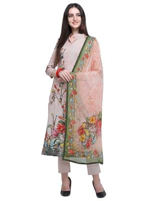 Pink printed cotton salwar 1