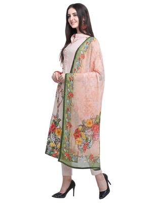 Pink printed cotton salwar 2