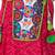 Pink Cotton Dhoti Set