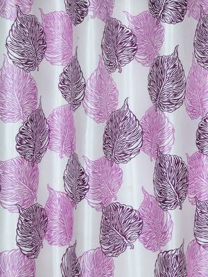 purple Polyester Plain Printed Door Curtains for Bedroom, Kitchen, Kids or Living Room 3