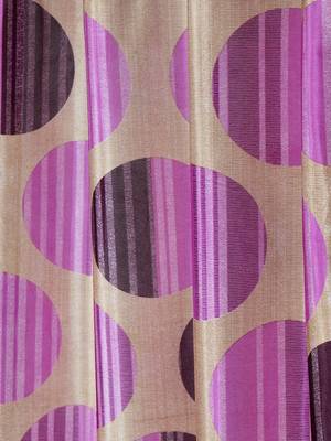 purple Polyester Plain Printed Door Curtains for Bedroom, Kitchen, Kids or Living Room 3