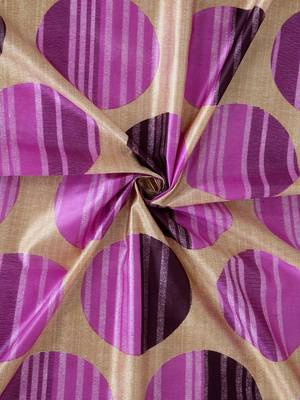 purple Polyester Plain Printed Door Curtains for Bedroom, Kitchen, Kids or Living Room 4