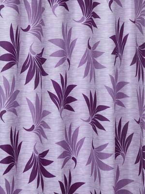purple Polyester Plain Printed Door Curtains for Bedroom, Kitchen, Kids or Living Room 2