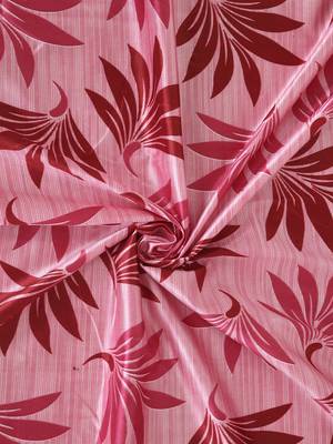 pink Polyester Plain Printed Door Curtains for Bedroom, Kitchen, Kids or Living Room 4