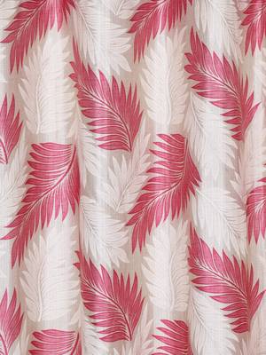 pink Polyester Plain Printed Door Curtains for Bedroom, Kitchen, Kids or Living Room 2