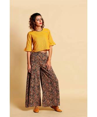 multicolor printed cotton palazzo 2