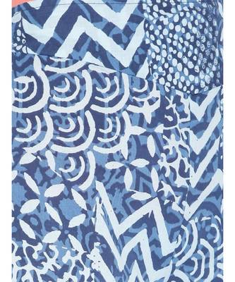 blue printed cotton palazzo 5