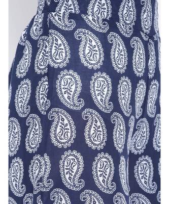 blue printed cotton palazzo 5