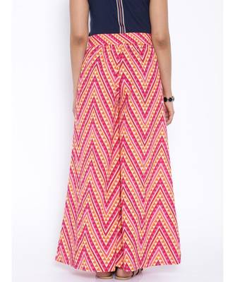 multicolor printed cotton palazzo 3