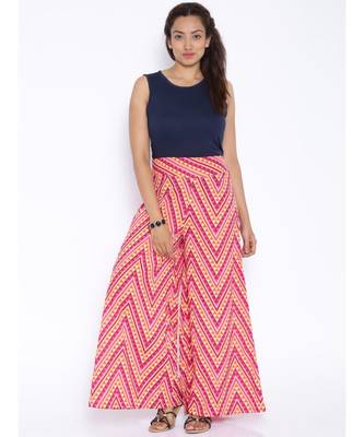 multicolor printed cotton palazzo 4