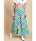 multicolor printed cotton palazzo