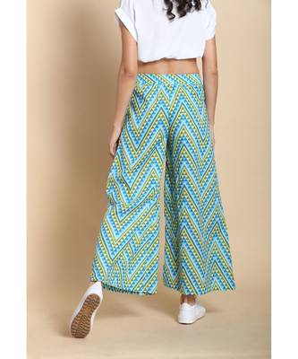 multicolor printed cotton palazzo 5