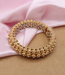 Gold Meenakari Bangles