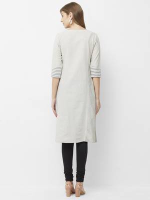 Black printed cotton kurtas-and-kurtis 2