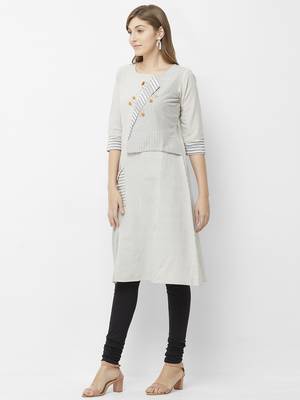 Black printed cotton kurtas-and-kurtis 4