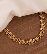Antique gold choker with dori 
