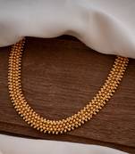 Golden choker short one gram gold