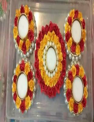 Beautiful kumkum plate 1