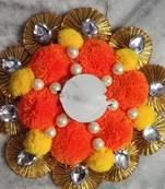 Beautiful Artificial rose flowers tlight/tealight candle holder