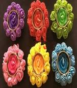 Beautiful Artificial rose flowers tlight/tealight candle holder