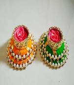 Beautiful Artificial rose flowers tlight/tealight candle holder