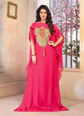Woman Georgette Free Size Kaftan 2