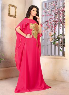 Woman Georgette Free Size Kaftan 3