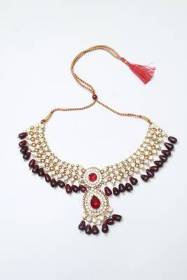 Red diamond necklaces 1