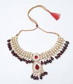 Red diamond necklaces