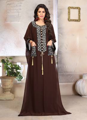 Woman Georgette Kaftan 1