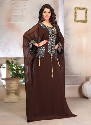 Woman Georgette Kaftan 2