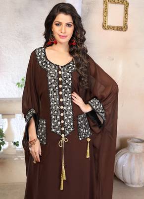 Woman Georgette Kaftan 3