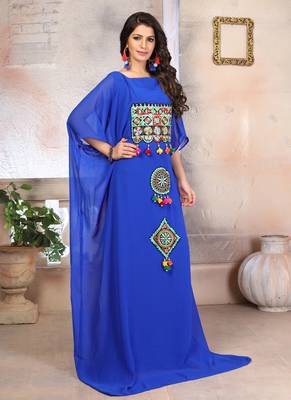 Woman Georgette Islamic Clothing 2