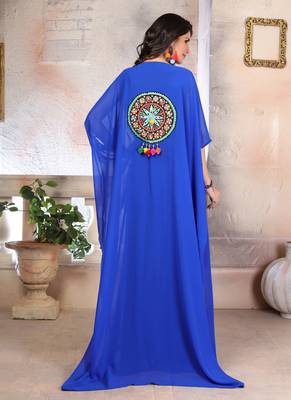 Woman Georgette Islamic Clothing 3