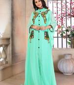 Woman Georgette Partywear Dubai Dress