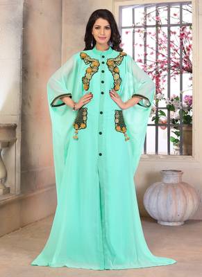 Woman Georgette Partywear Dubai Dress 2