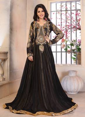 Woman Georgette Maxi Style Kaftan 1