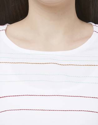 White plain cotton poly ethnic-kurtis 3