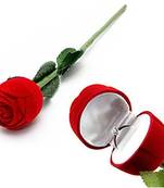 Atorakushon Romantic Rose Ring Jewellery Vanity Box