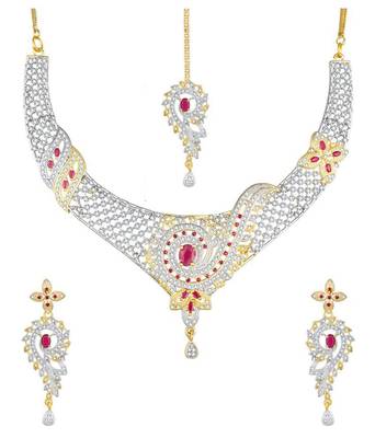 Gold diamond necklaces 3