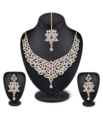 Gold diamond necklaces 1