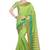 Green Woven Cotton Silk Saree With Blouse